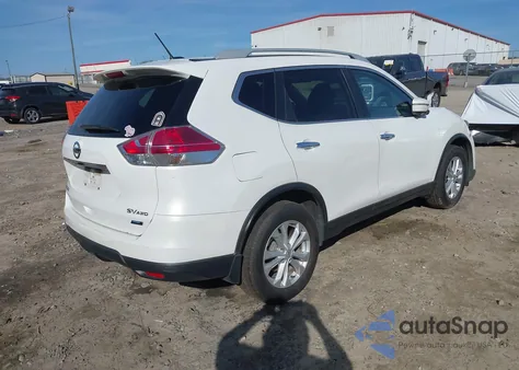 2014 Nissan Rogue Sv z USA, uszkodzony, nr VIN 5N1AT2MV5EC785632